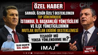 Siyasette Dikkat Çeken Çelişki: Sarıgül Özgür Özel’i Desteklerken Eski TDP Kadroları Neden Farklı Bir Safta?