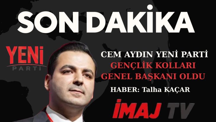 Yeni Partinin Gençlik Kolları Başkanlığına Cem Aydın Seçildi