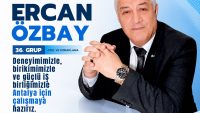 ATSO seçimlerinde 36. Grup için dikkat çeken isim: Ercan Özbay