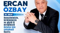 ATSO seçimlerinde 36. Grup için dikkat çeken isim: Ercan Özbay