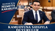 Zeki Arar: Mamak İçin Sorumluluğumuz Büyük, Hedefimiz Nettir